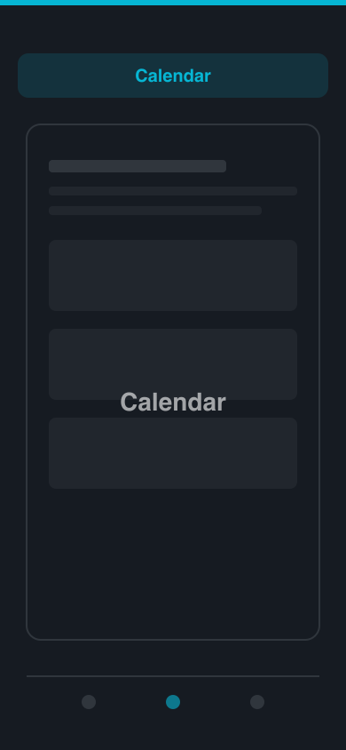 Ranger app Your Shooting Life, Organized screen