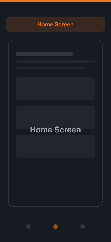 Ranger app home screen showing training dashboard